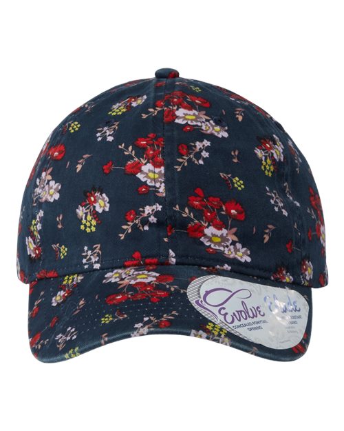 Infinity Her Women's Garment-Washed Fashion Print Cap Infinity Her