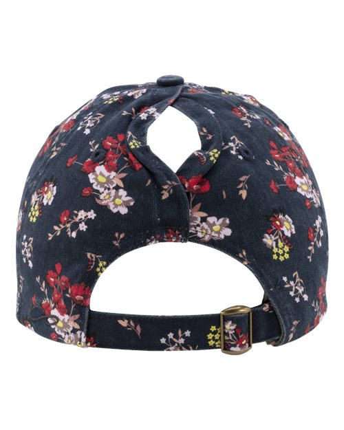 Infinity Her Women's Garment-Washed Fashion Print Cap Infinity Her