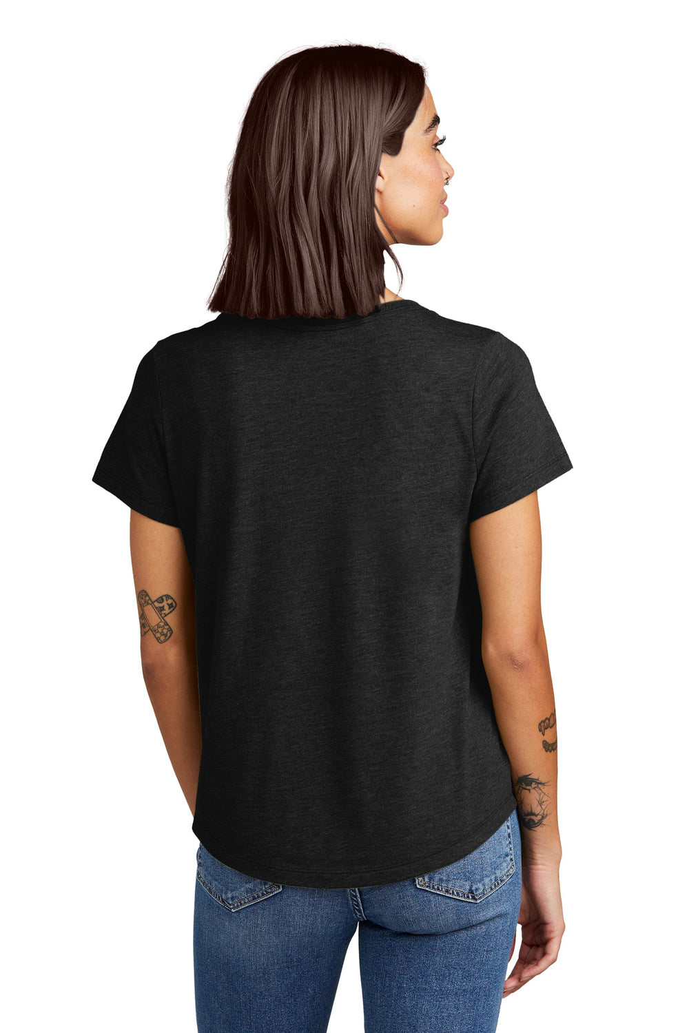 Allmade Women's Relaxed Tri-Blend Scoop Neck Tee AL2015 AllMade