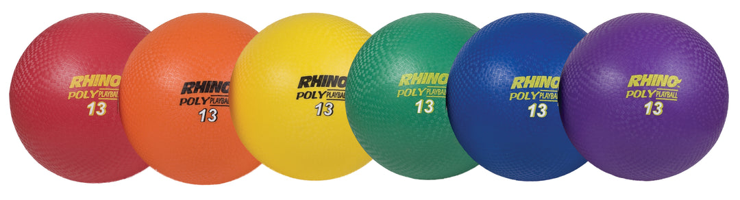 Champion Sports Poly Playground Ball Set - Set of 6 Champion Sports