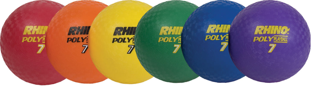 Champion Sports Poly Playground Ball Set - Set of 6 Champion Sports