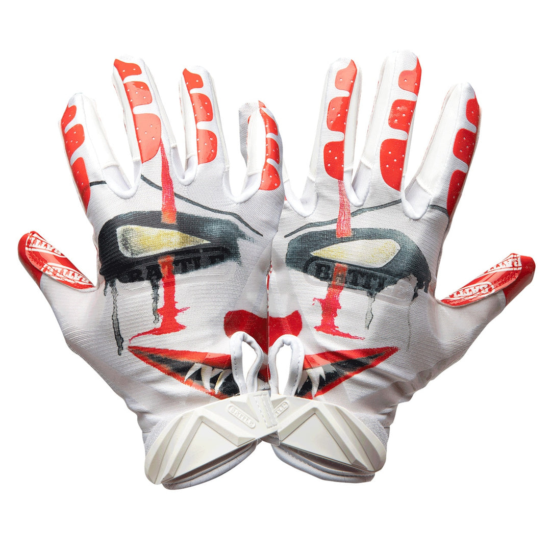 Battle Adult Clown Football Gloves Battle