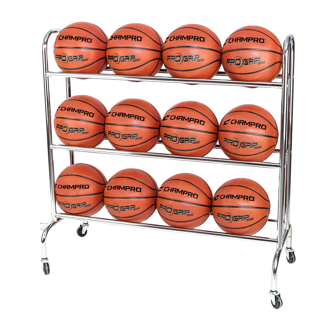 Champro 12 Ball Rack w/Casters Champro