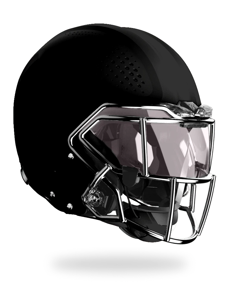 Vicis Adult Zero2 Elite Football Helmet with Titanium Facemask & Oakley Eye Shield Vicis