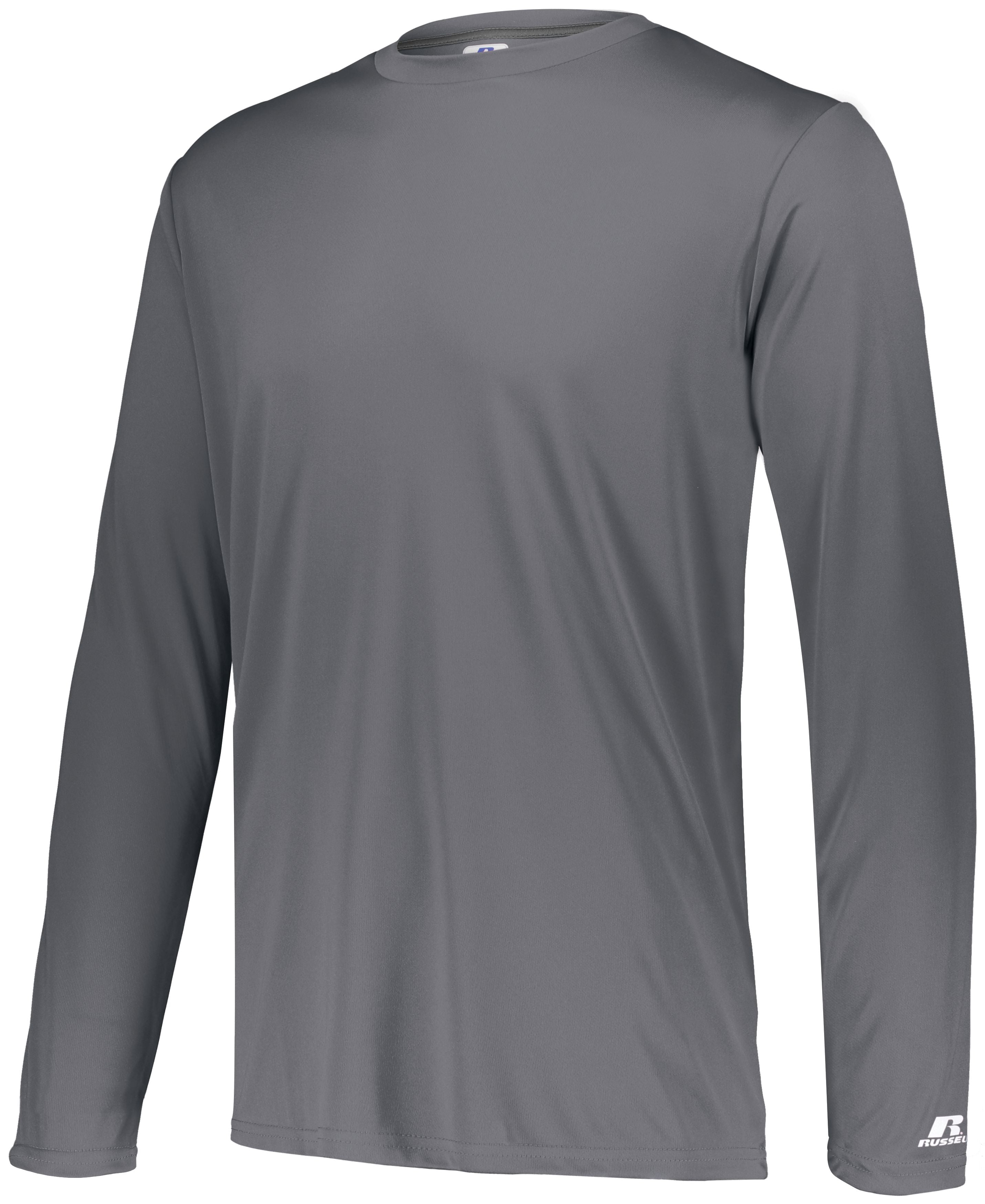 Russell Men s Dri Power Core Performance Long Sleeve Tee League Outfitters