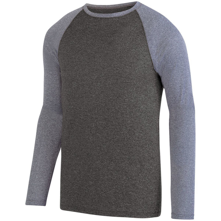 Augusta Men's Kinergy Two Color Long-Sleeve Raglan Tee Augusta