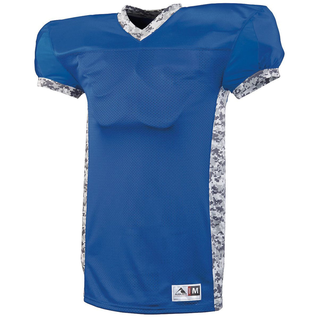 Rawlings Pro Cut Football Practice Jersey - Adult, Blue, XL