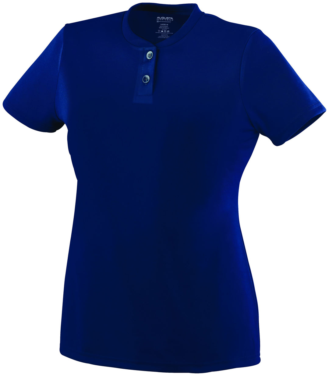 Augusta 1212 Women's Wicking Two-Button Softball Jersey Augusta