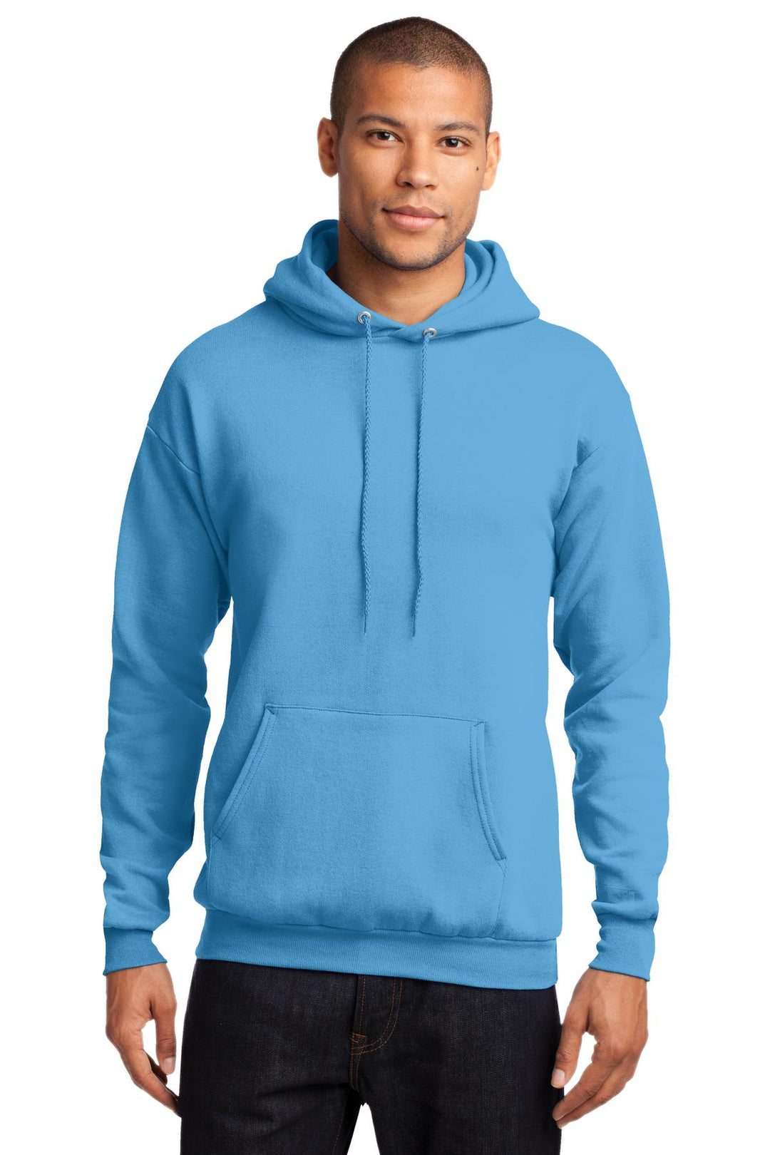 Port & Company Men's Core Fleece Pullover Hooded Sweatshirt. PC78H 1 of 4 Port & Company