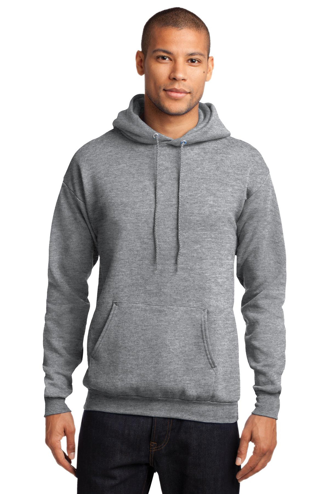 Port & Company Men's Core Fleece Pullover Hooded Sweatshirt. PC78H 1 of 4 Port & Company