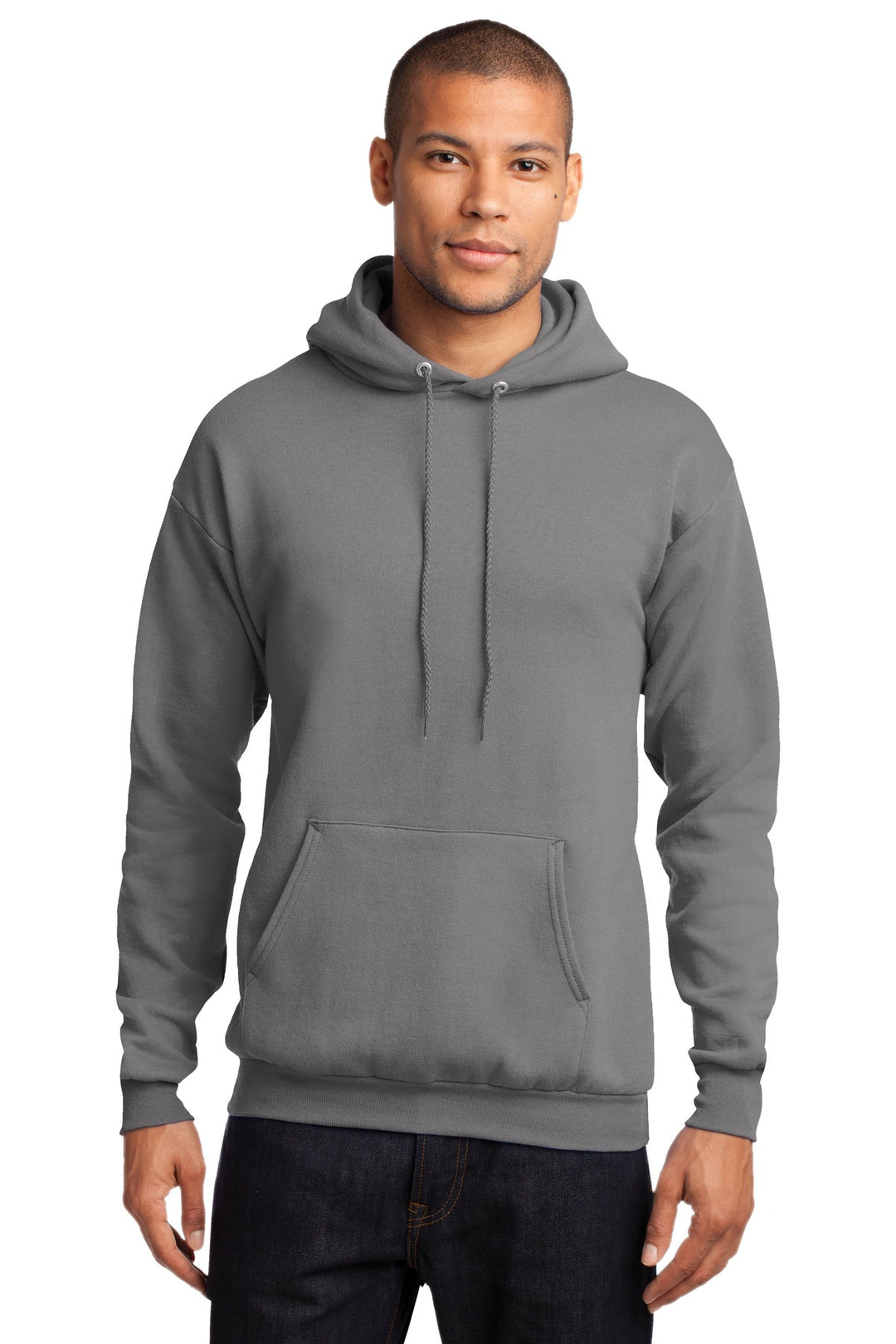 Port & Company Men's Core Fleece Pullover Hooded Sweatshirt. PC78H 1 of 4 Port & Company