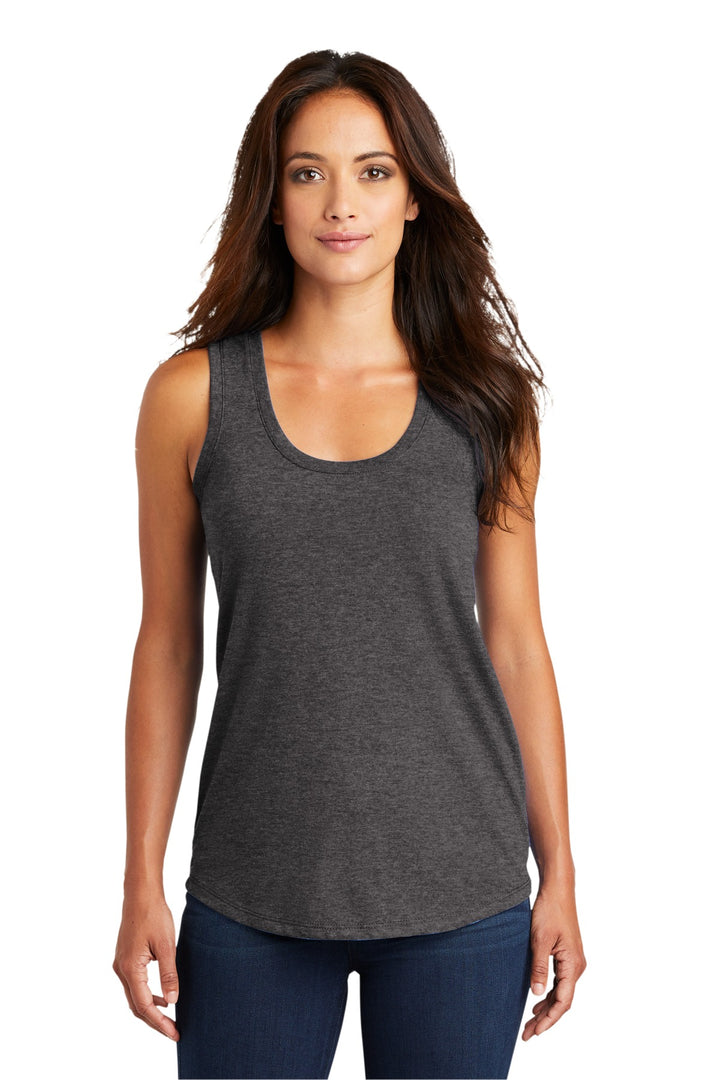 District Women's Perfect Tri Racerback Tank. DM138L District