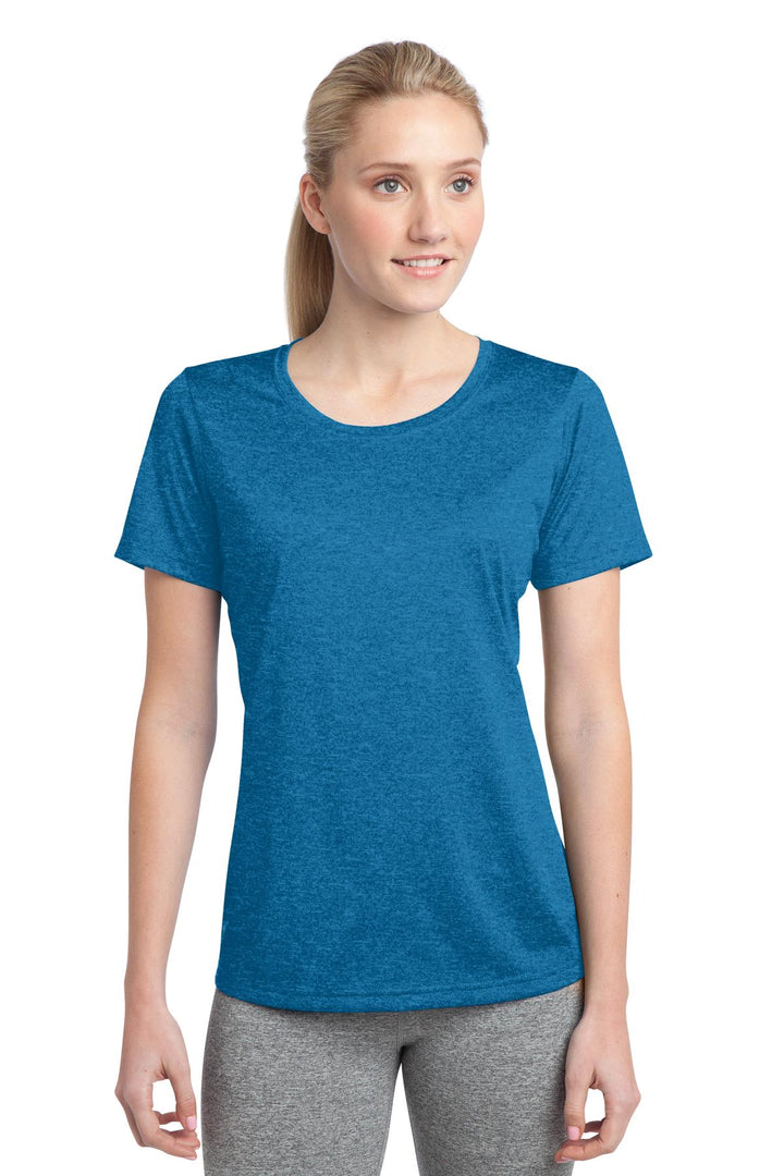 Sport-Tek Women's Heather Contender Scoop Neck Tee LST360