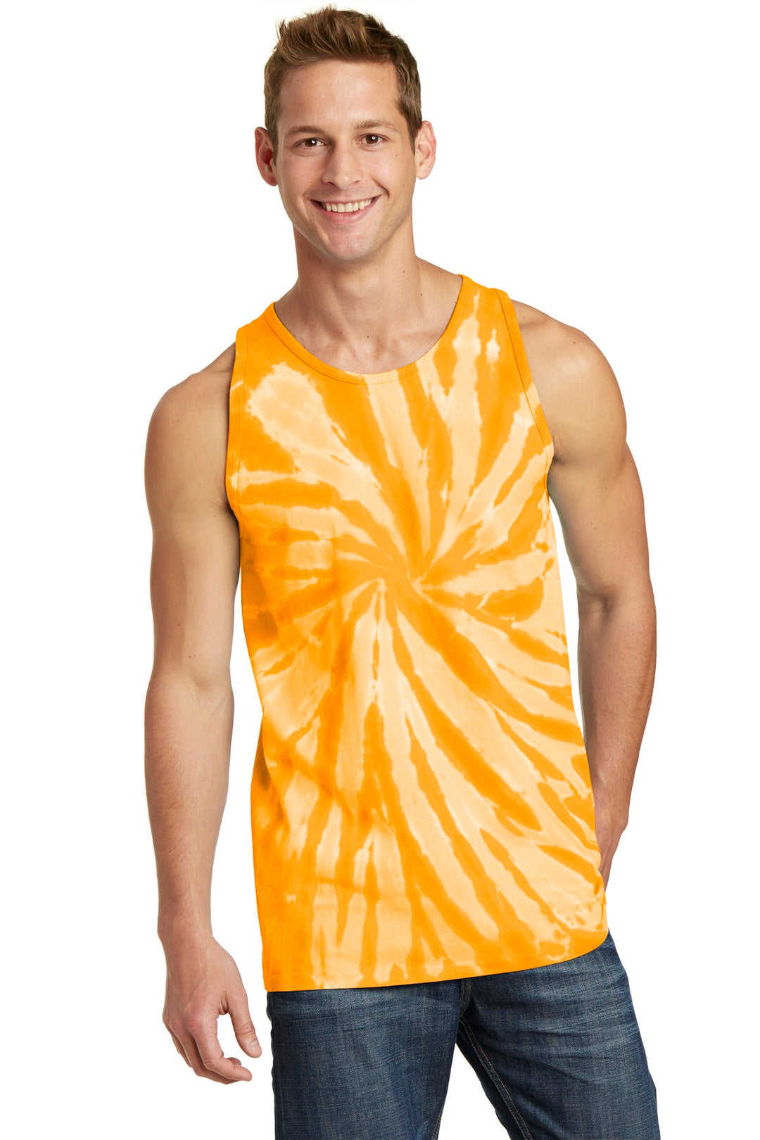 Port & Company Men's Tie-Dye Tank Top Port & Company