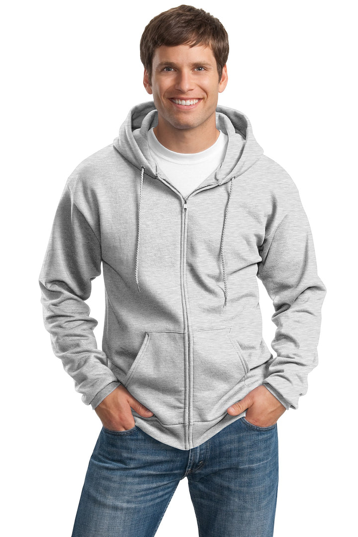 Port & Company - Men's Tall Essential Fleece Full-Zip Hooded Sweatshirt Port & Company