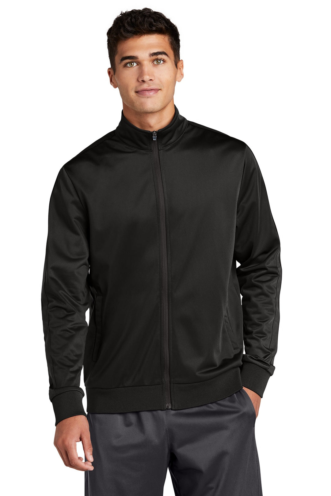 Sport-Tek Men's Tricot Track Jacket