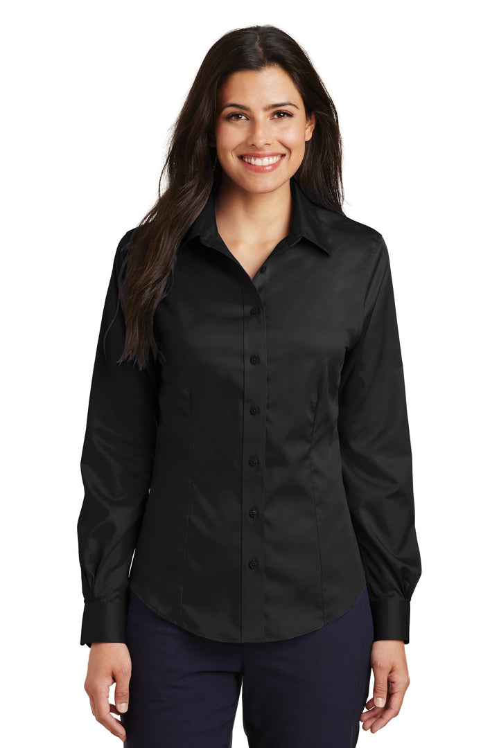 Port Authority Women's Non-Iron Twill Shirt. L638