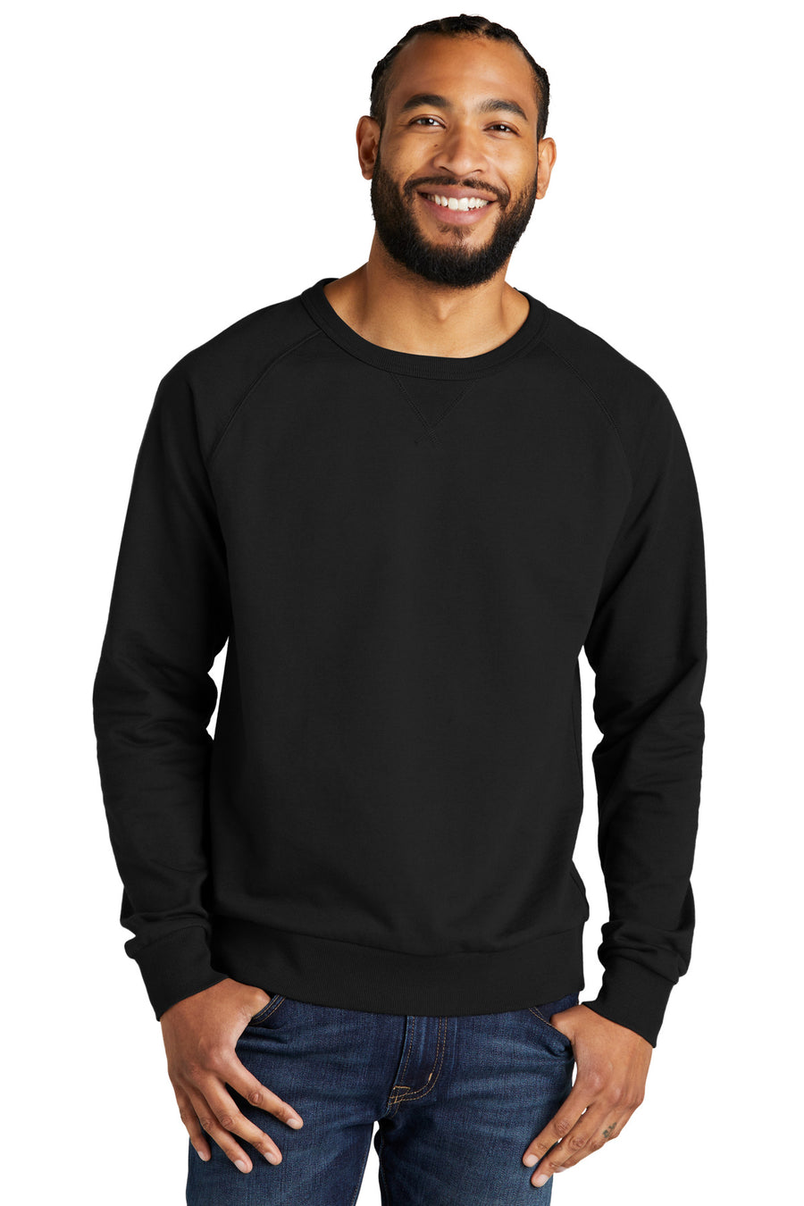 Allmade Men's Organic French Terry Crewneck Sweatshirt AL4004 Allmade