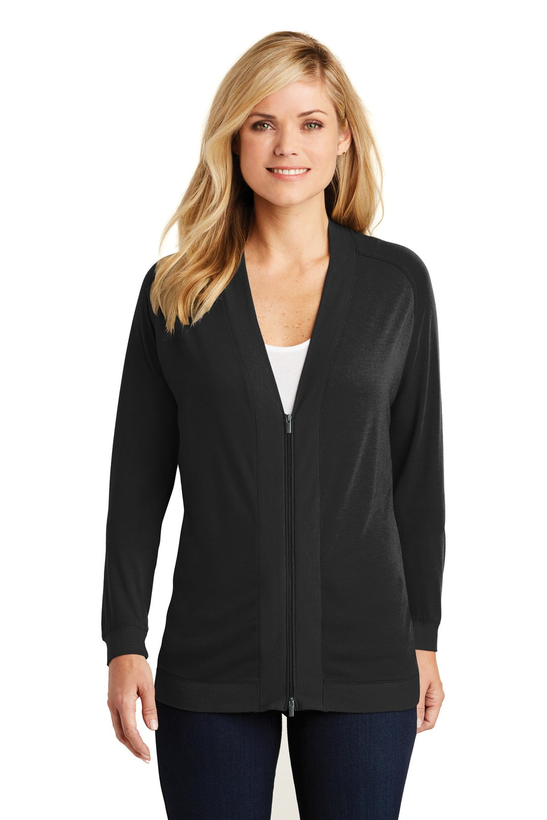 Port Authority Women's Concept Bomber Cardigan. LK5431