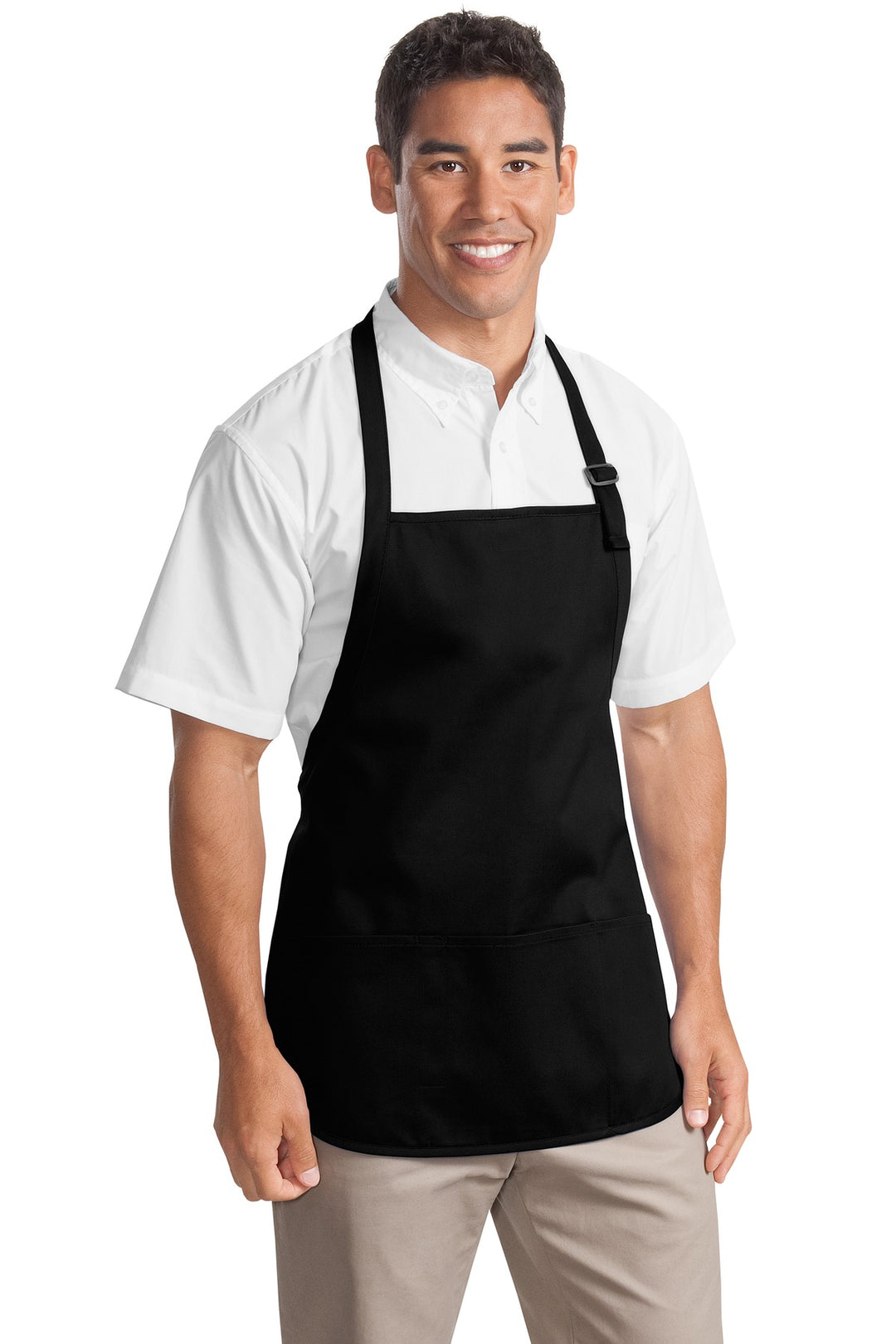 Port Authority Medium-Length Apron with Pouch Pockets.  A510