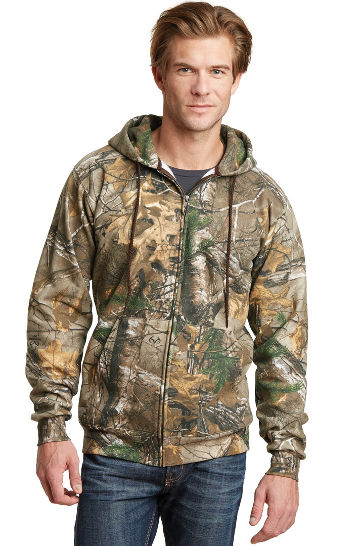 Russell Outdoors Men's Realtree Full-Zip Hooded Sweatshirt Russell Outdoors