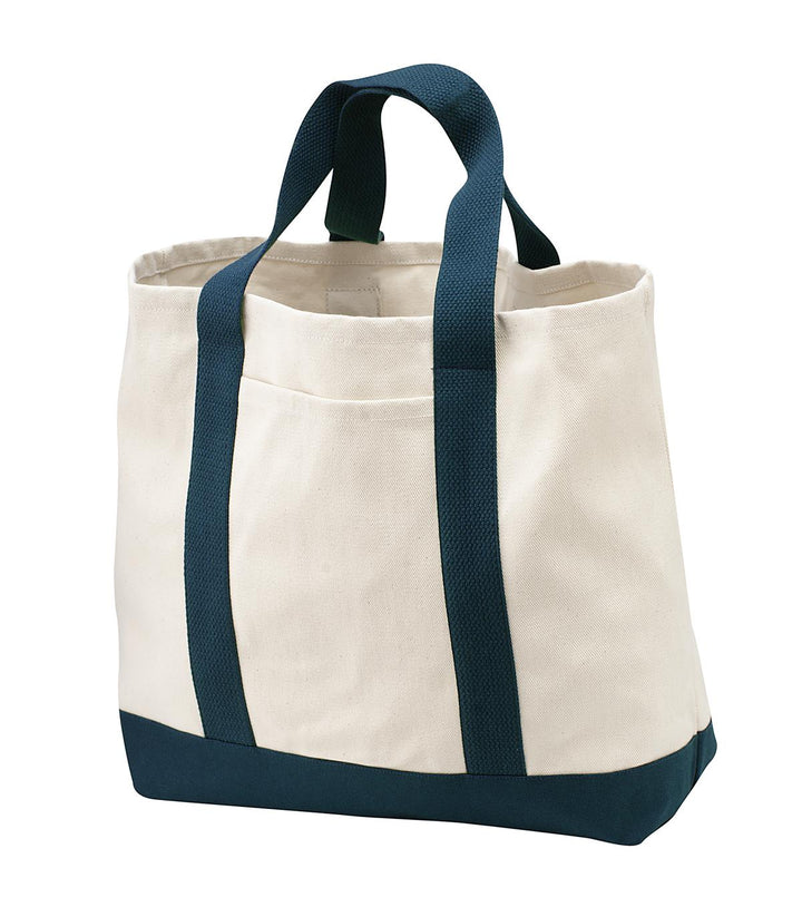 Port Authority - Ideal Twill Two-Tone Shopping Tote.  B400