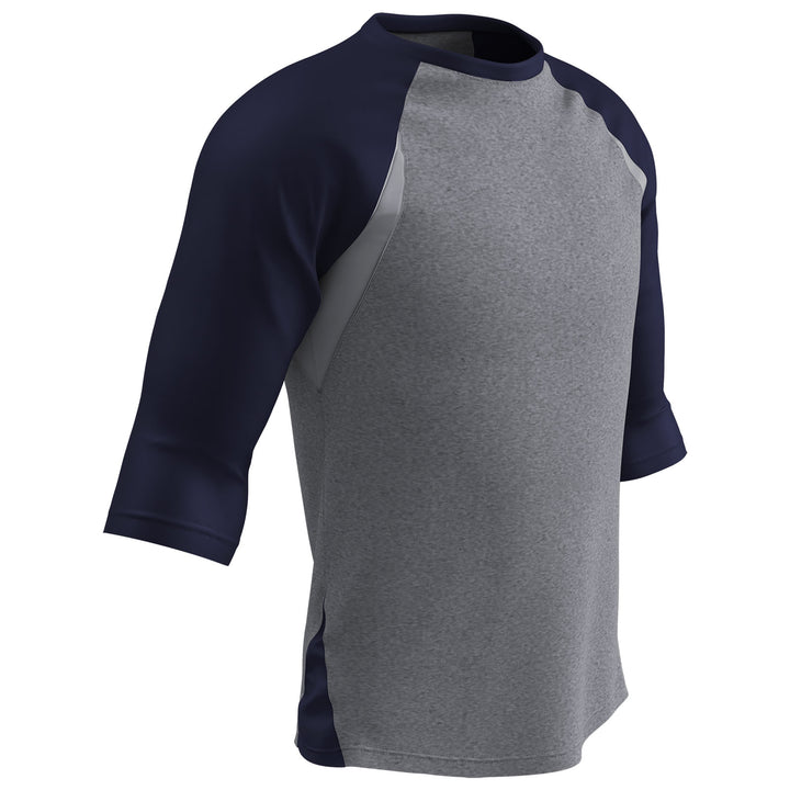 Champro Extra Innings Men's 3/4 Sleeve Baseball Shirt Champro