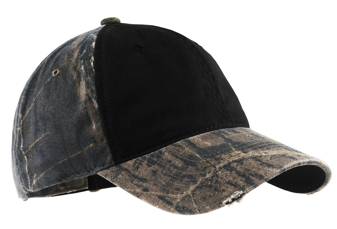 Port Authority Camo Cap with Contrast Front Panel