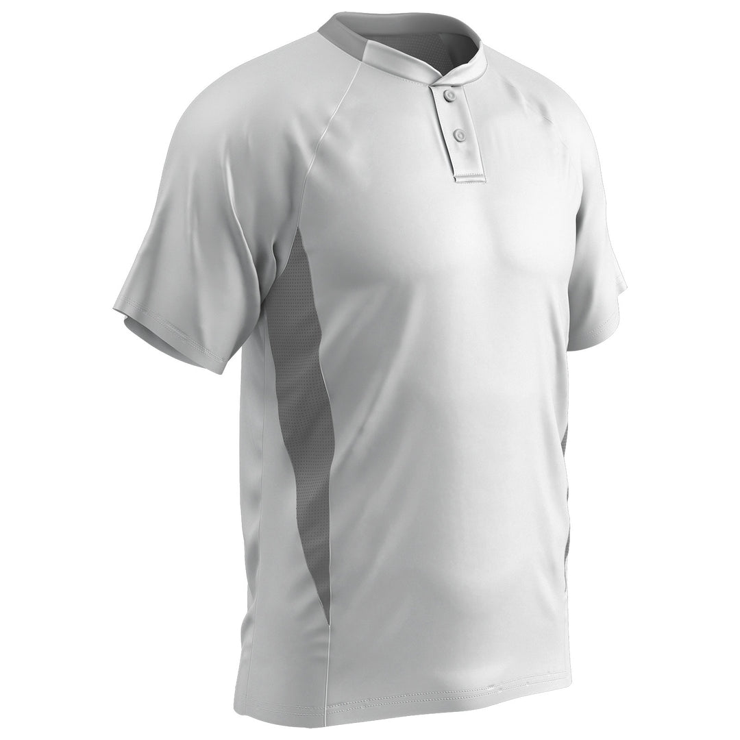 Champro Clean-Up Adult 2-Button Baseball Jersey Champro