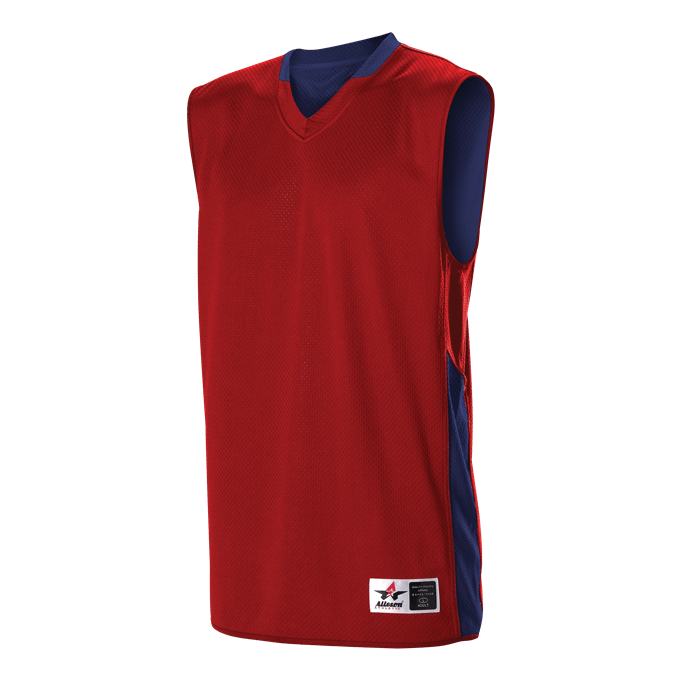 Alleson Men's Single Ply Reversible Basketball Jersey Alleson