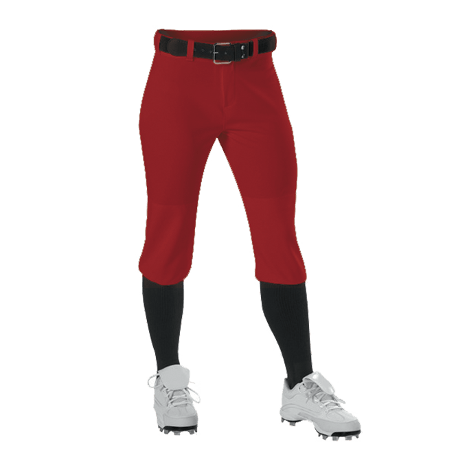 Alleson Women's Fastpitch Low Rise Knicker Softball Pants Alleson