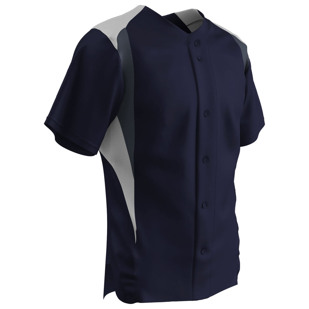 Champro Youth Bull Pen Full Button Baseball Jersey Champro