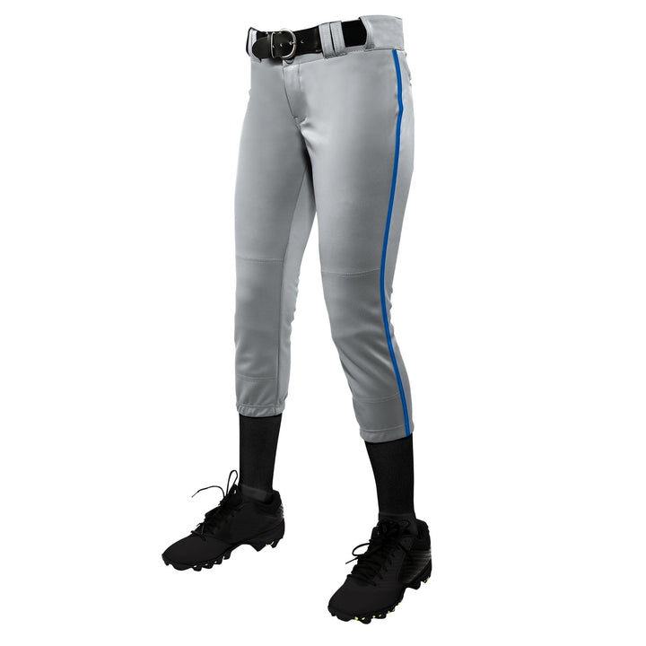 Champro Tournament Women's Low Rise Softball Pant with Braid Champro