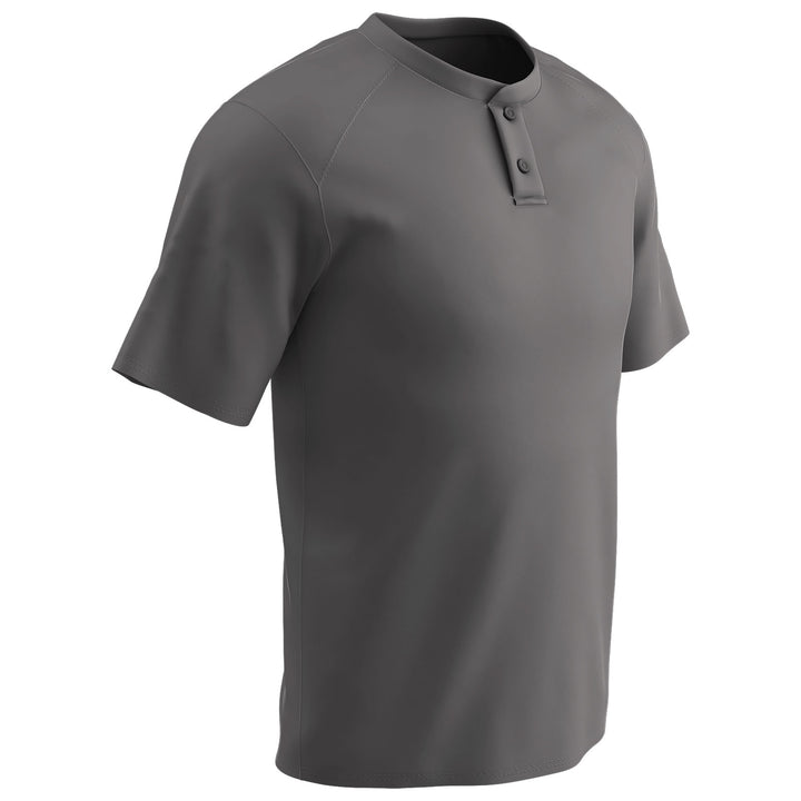 Champro Men's Turn Two 2 Button Baseball Jersey Champro