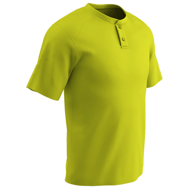 Champro Men's Turn Two 2 Button Baseball Jersey Champro