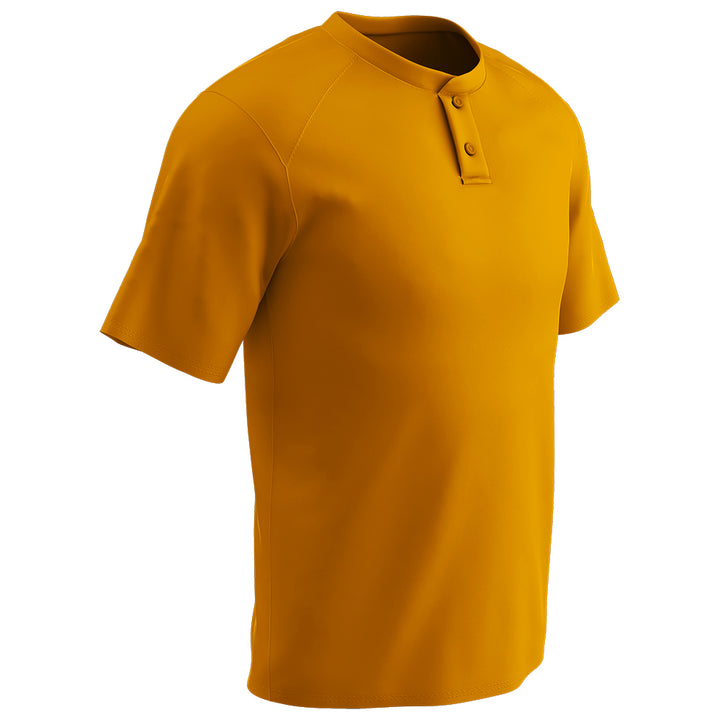 Champro Men's Turn Two 2 Button Baseball Jersey Champro