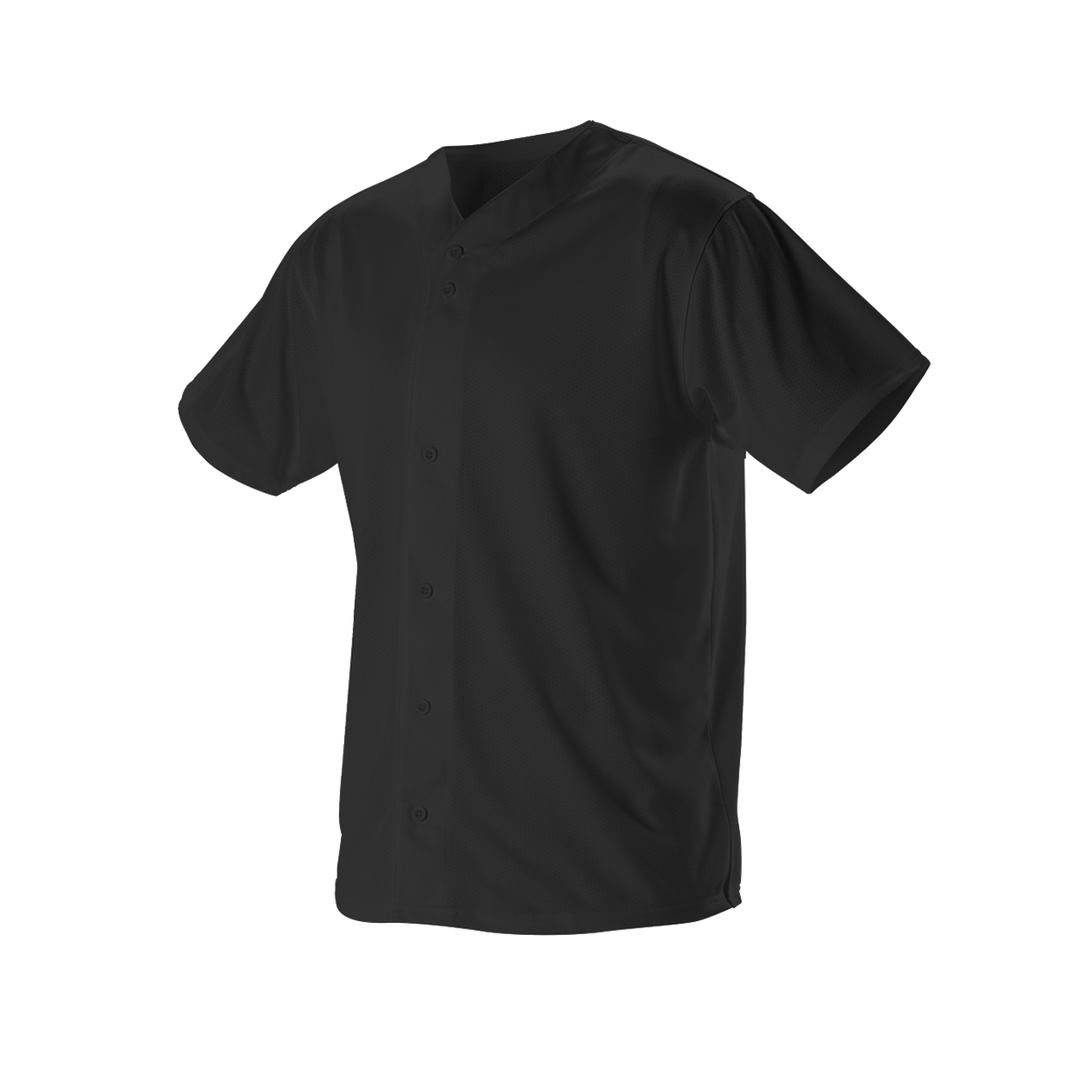 Alleson Adult Full Button Lightweight Baseball Jersey Alleson