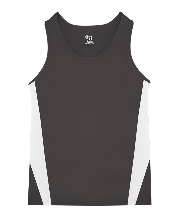 Badger Youth Stride Singlet Badger