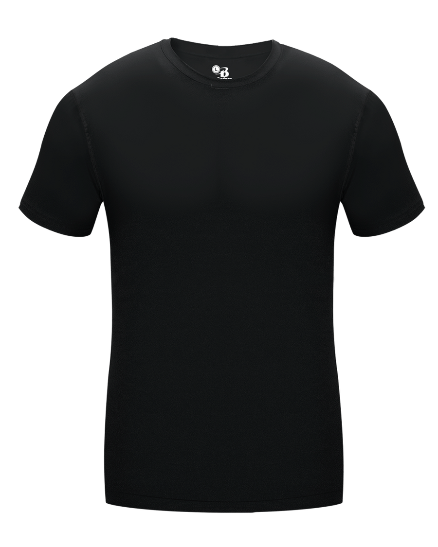 Badger Youth Pro-Compression Crew Shirt Badger