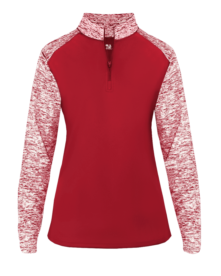 Badger Women's Sport Blend 1/4 Zip Badger