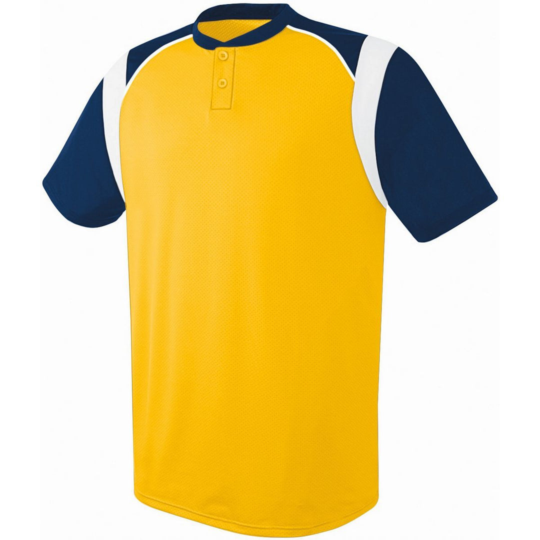 Augusta Wildcard Two-Button Adult Baseball Jersey Augusta