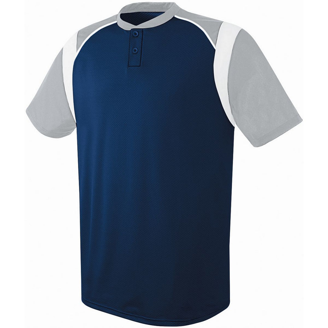 Augusta Wildcard Two-Button Adult Baseball Jersey Augusta