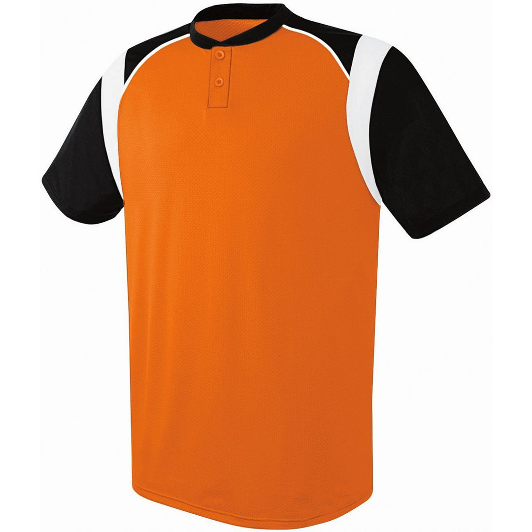 Augusta Wildcard Two-Button Adult Baseball Jersey Augusta