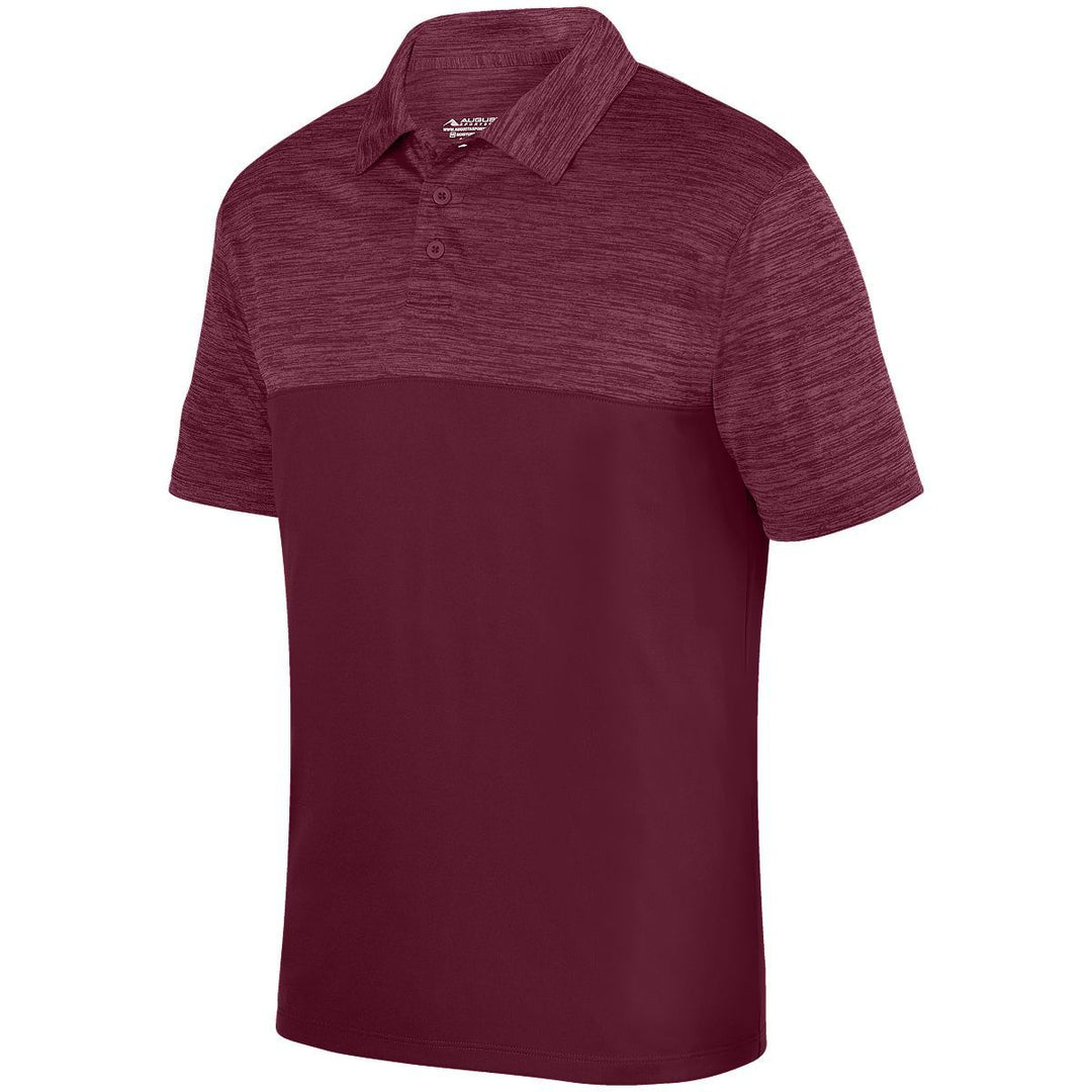 Augusta Men's Shadow Tonal Heather Polo Augusta