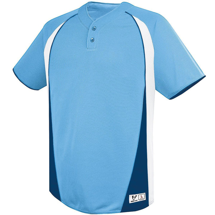 Augusta Ace Two-Button Adult Baseball Jersey Augusta