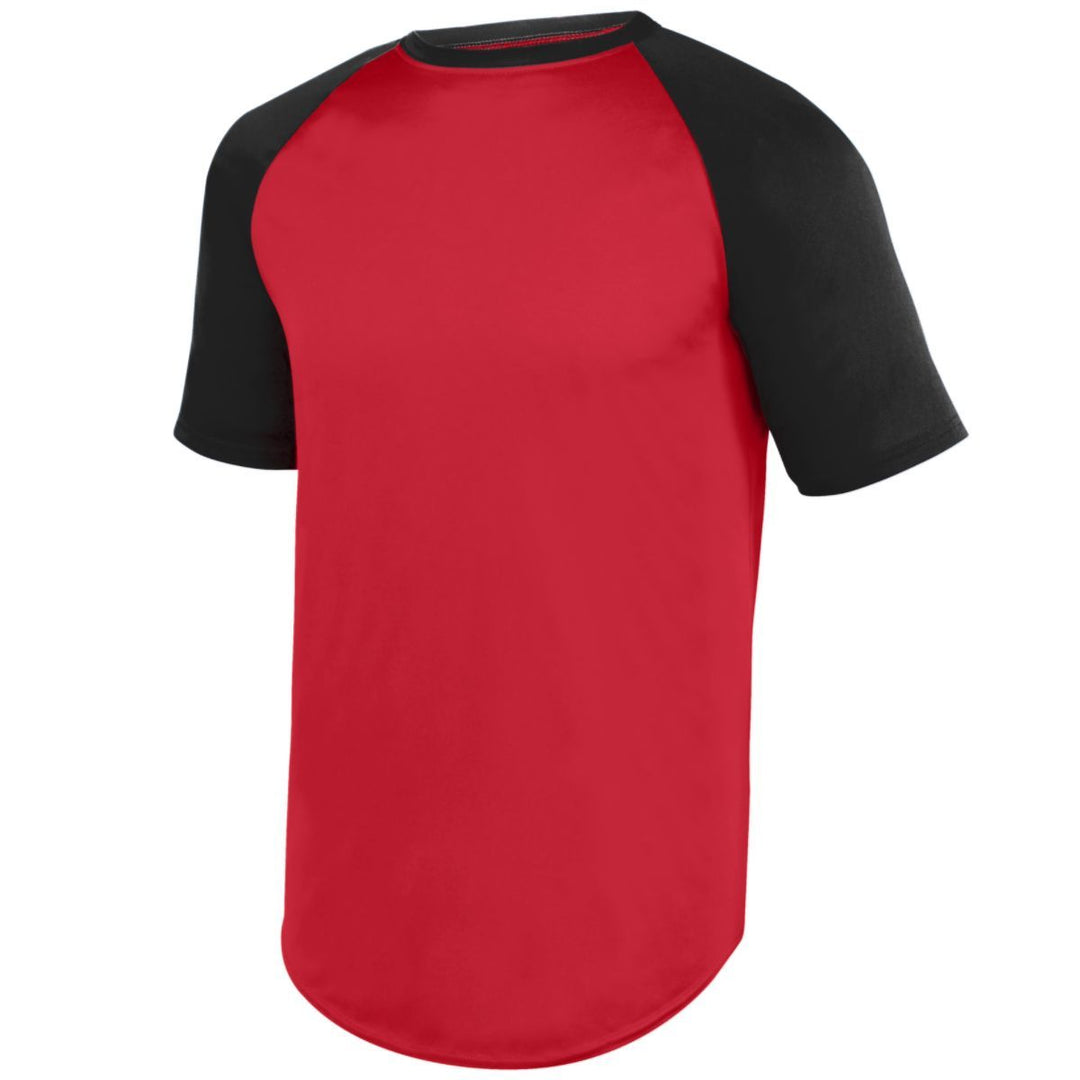 Augusta 1509 Youth Wicking Short Sleeve Baseball Jersey Augusta