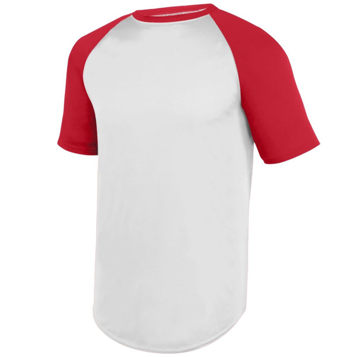 Augusta 1509 Youth Wicking Short Sleeve Baseball Jersey Augusta