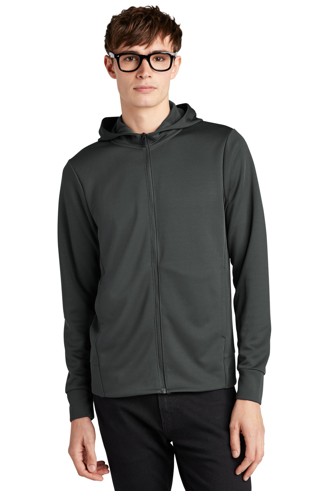 MERCER+METTLE Double-Knit Full-Zip Hoodie MM3002 Mercer+Mettle