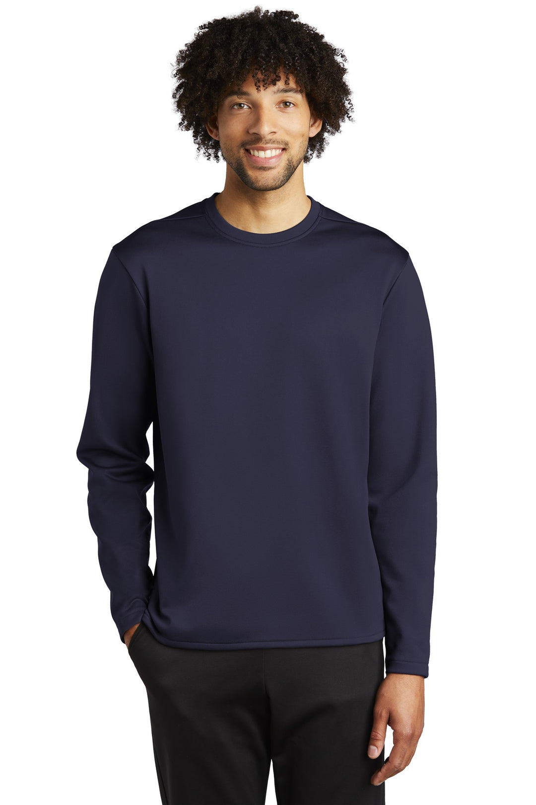 Sport-Tek Men's Sport-Wick  Fleece Pullover Crew