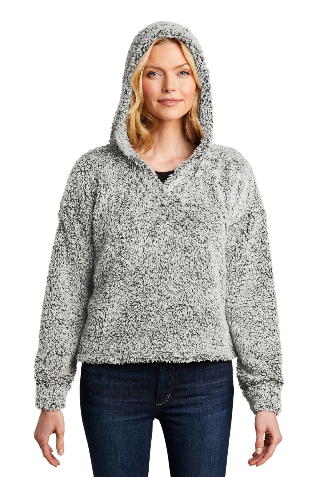 Port Authority Women's Cozy Fleece Hoodie. L132 Port Authority